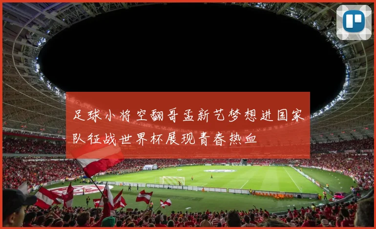 足球小将空翻哥孟新艺梦想进国家队征战世界杯展现青春热血
